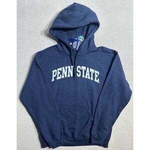 NWTS Penn State Sweatshirt Hoodie Long Sleeve Size Small Blue Barnesmith